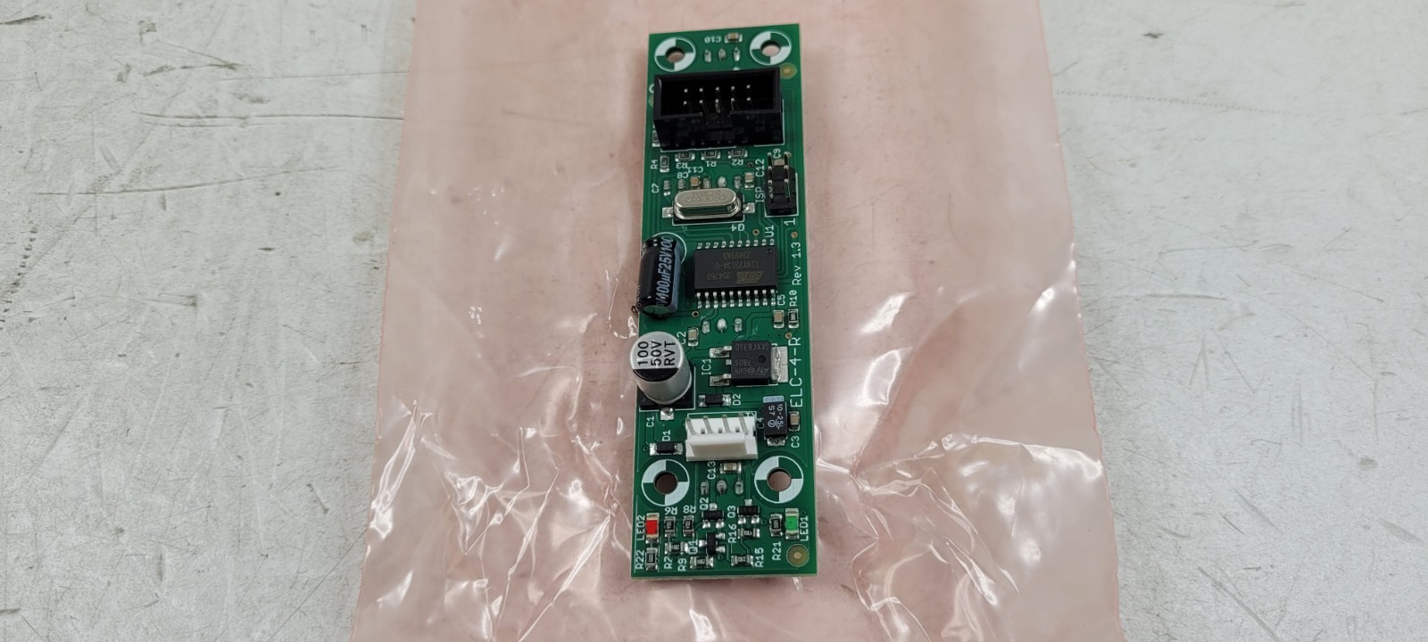 ENVIPCO ELC-4-R Rev 1.3 LED SWITCH BOARD REVERSE VENDING MACHINE PCB