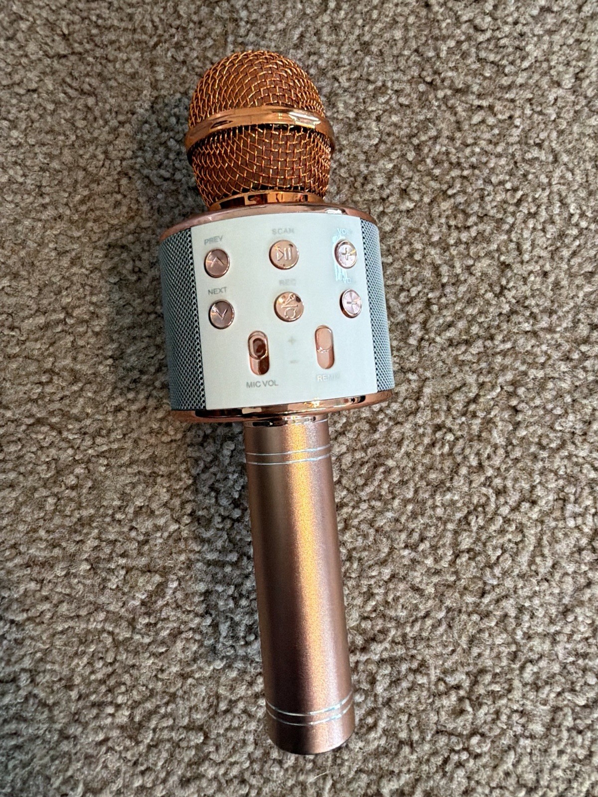Bluetooth Karaoke Microphone for Kids Adults, Wireless Bluetooth