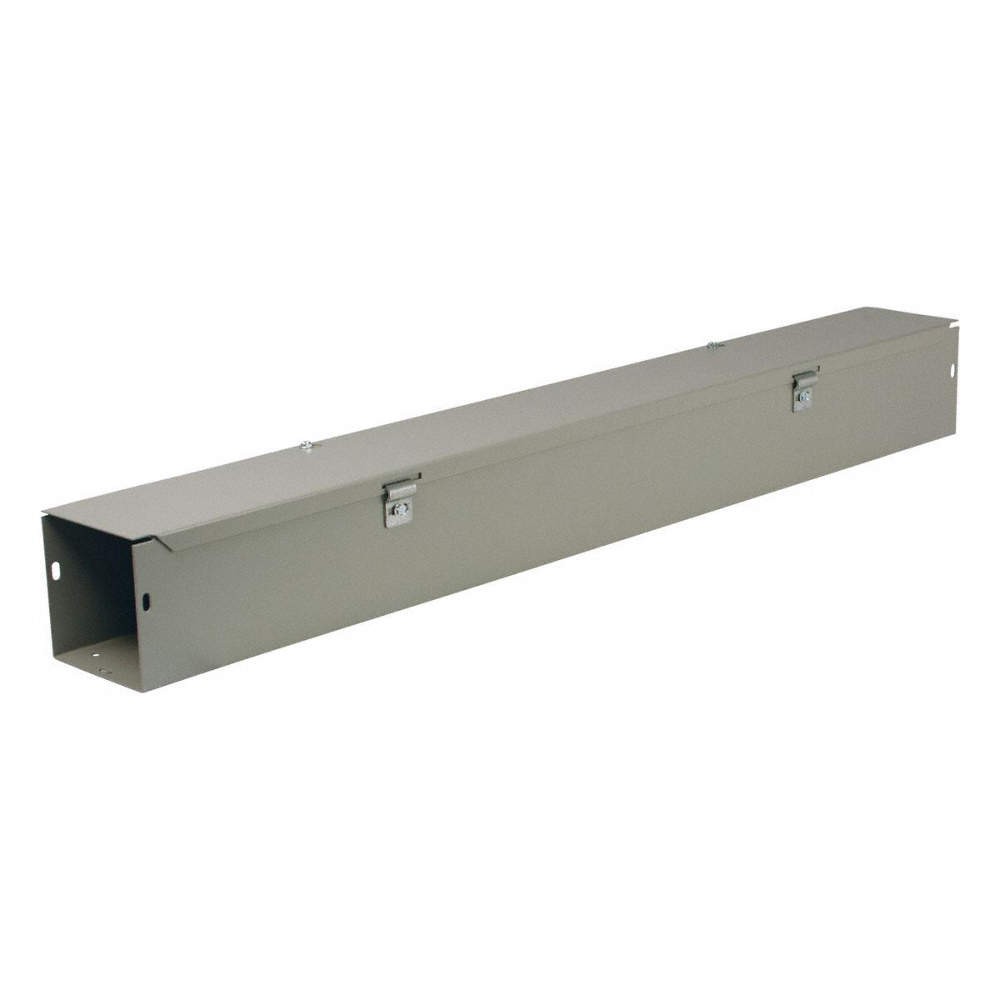 WIEGMANN HS661NK Straight Wireway,NEMA 1,Length 1 Ft,Gray 2VE36