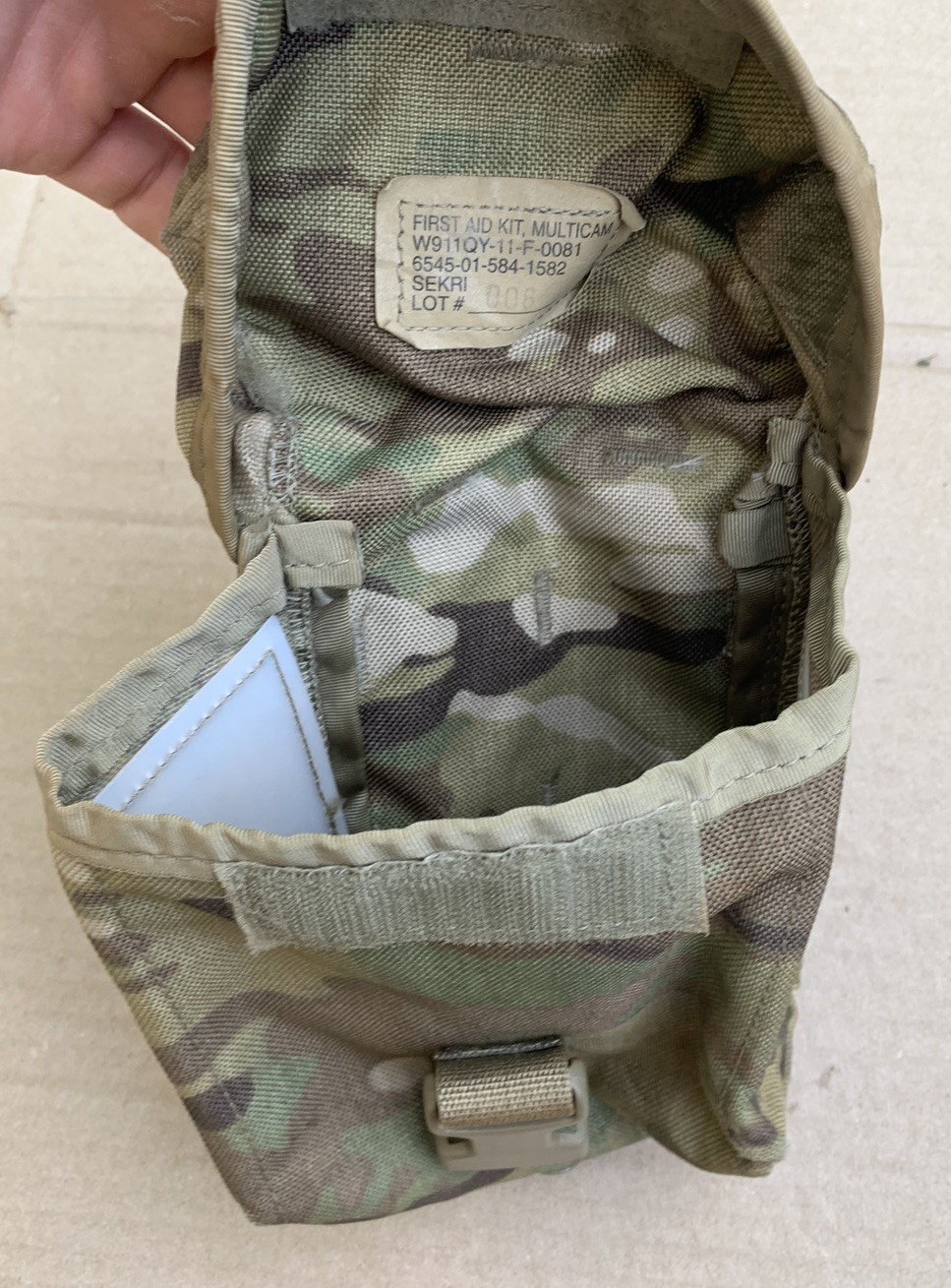 US Military Multicam First Aid Kit Pouch