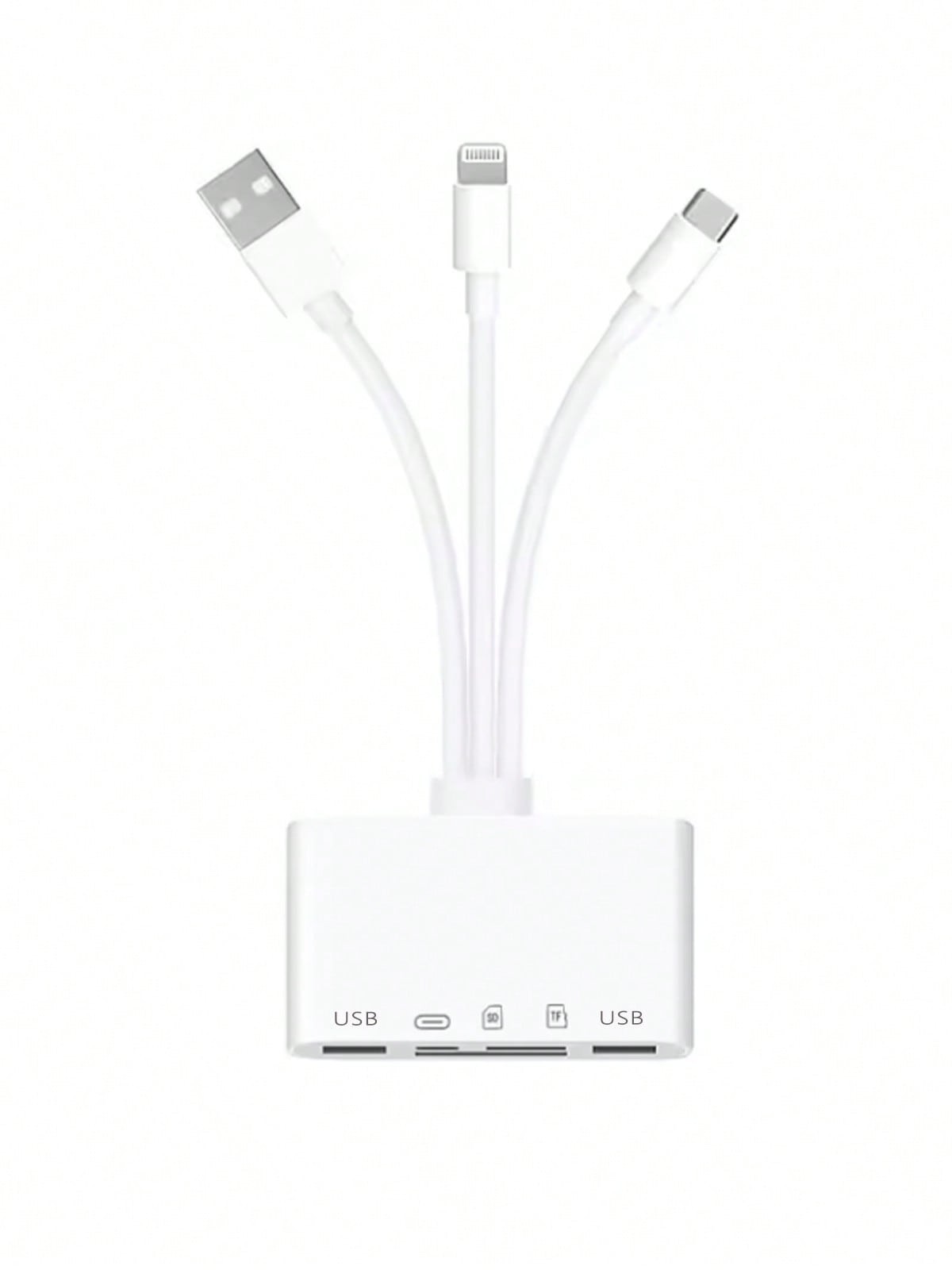 5 in 1 Memory Card Reader USB 3.0 OTG Adapter SD Card Reader For iPhone/iPad