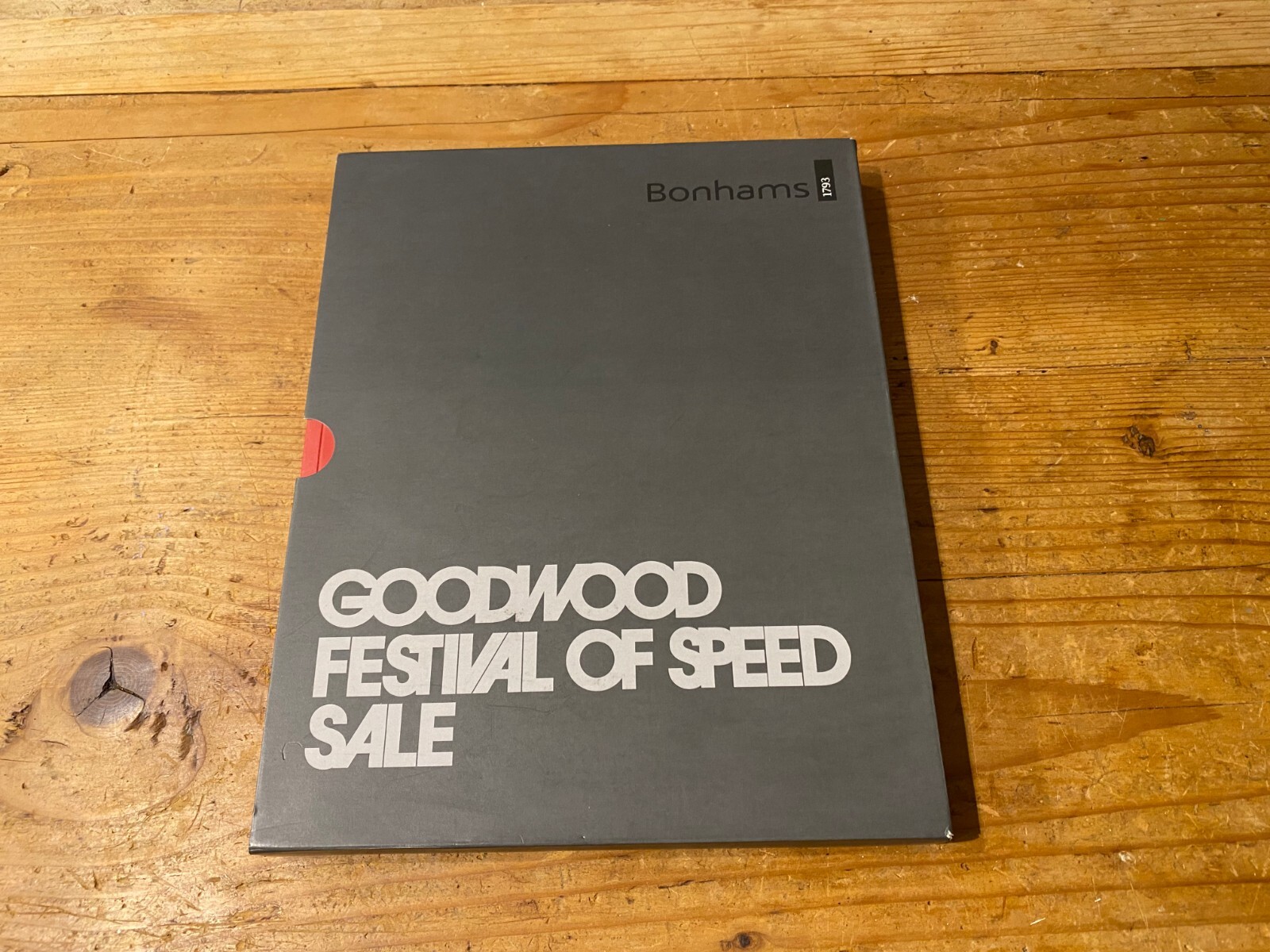 BONHAMS GOODWOOD FESTIVAL OF SPEED 2013 AUCTION CATALOGUE - PERFECT CONDITION