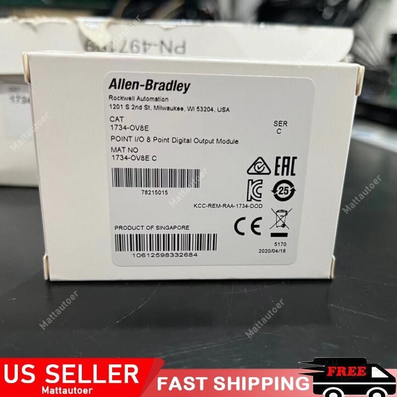 1734-OV8E POINT I/O 8 Point Digital Output Module Brand AB  US Free Tax