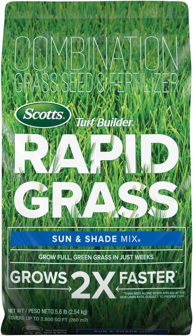 Scotts Turf Builder Rapid Grass Sun and Shade Mix - Combination Grass Seed & Law