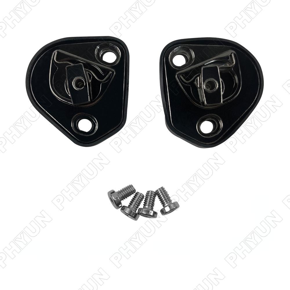 A Pair of Pivot Kit Base Plate Visor Mechanism for Pista GP R GP RR Corsa Helmet