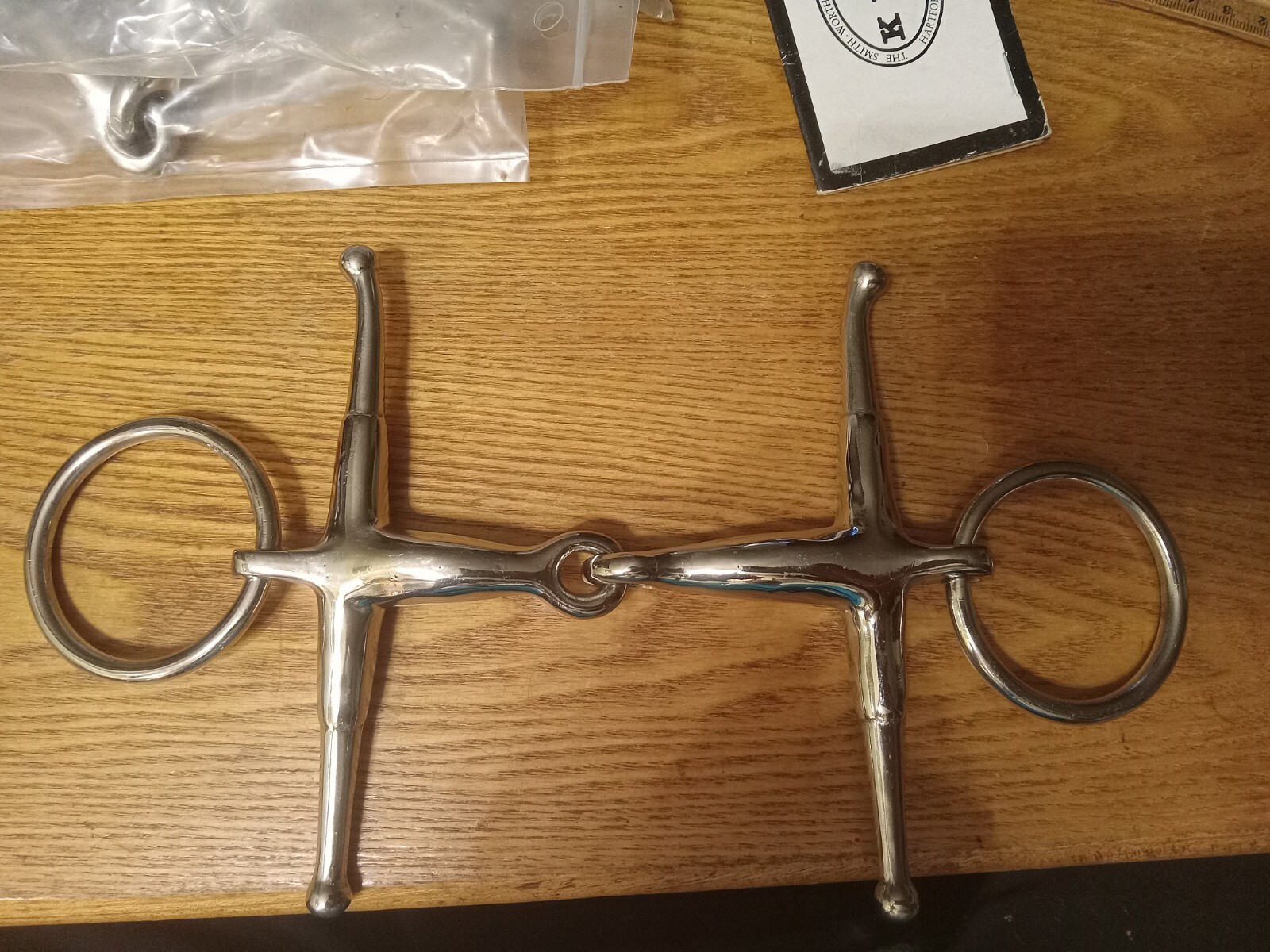 New Fulmer cheek snaffle bit 4 in
