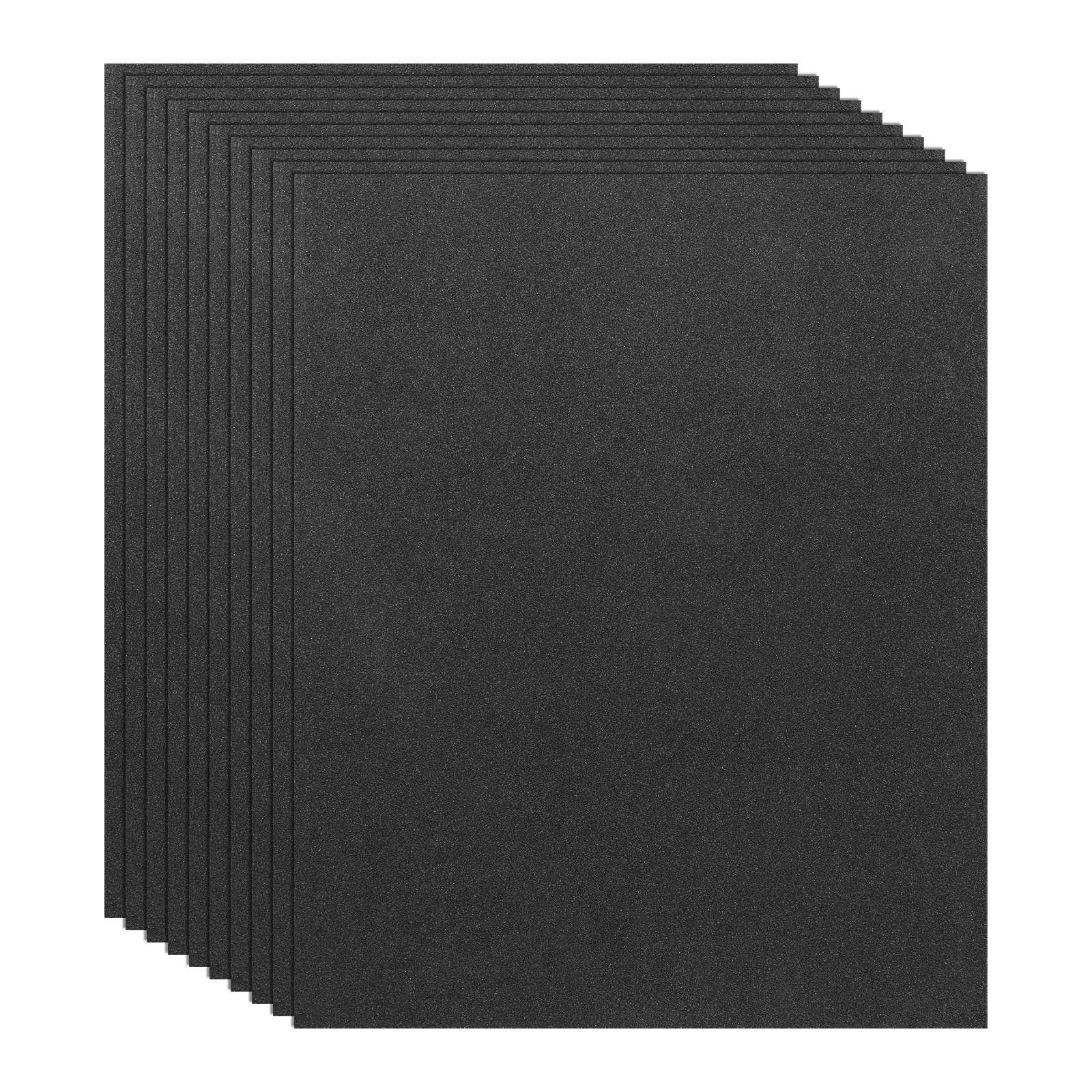 10 Pack 9" x 11" Sandpaper, 150 Grit Sand Paper for Wood Furniture