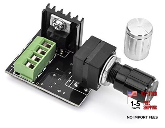 LED Dimmer Knob with Rotary Control Switch - pwm dimming Control for 12 Regular