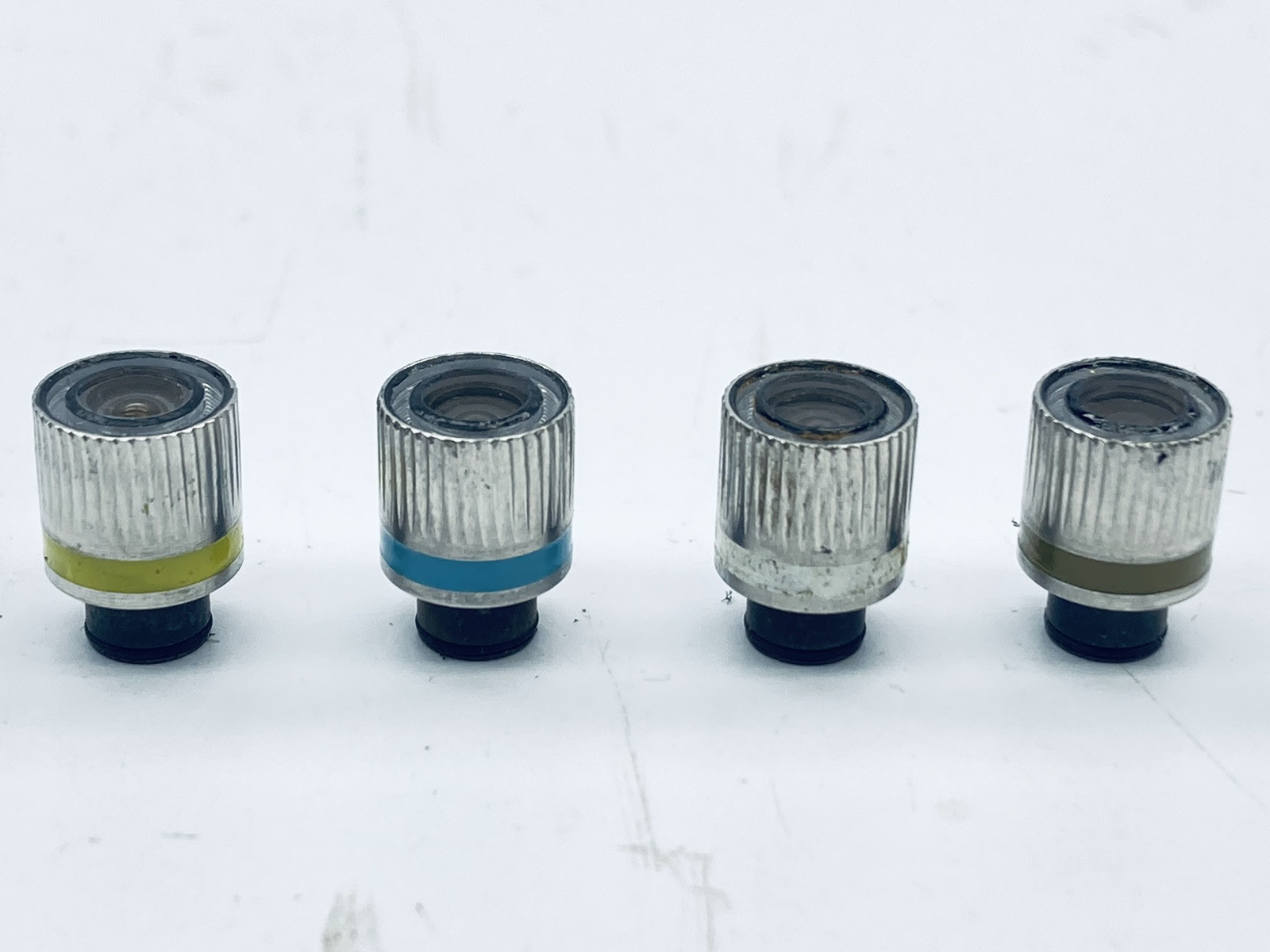 LOT OF 4 EVEREST VIDEOPROBE TIP ADAPTERS 8mm PROBE TIP OPTICS IPT820FF / IPT840