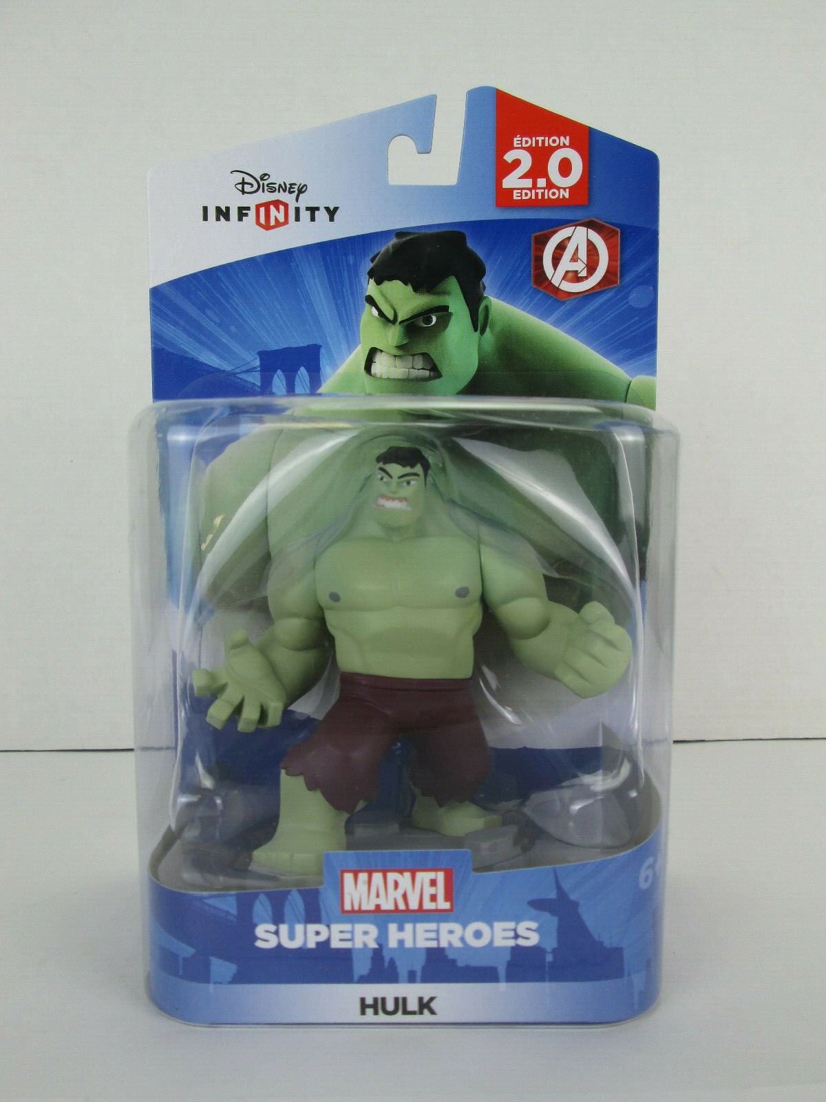 New In Original Package Disney Infinity Marvel Super Heroes Hulk Figure & Card
