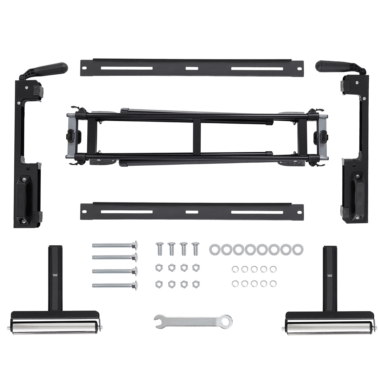 Foldable Compact Folding Miter Saw Stand with Quick Release Mounting Brackets US