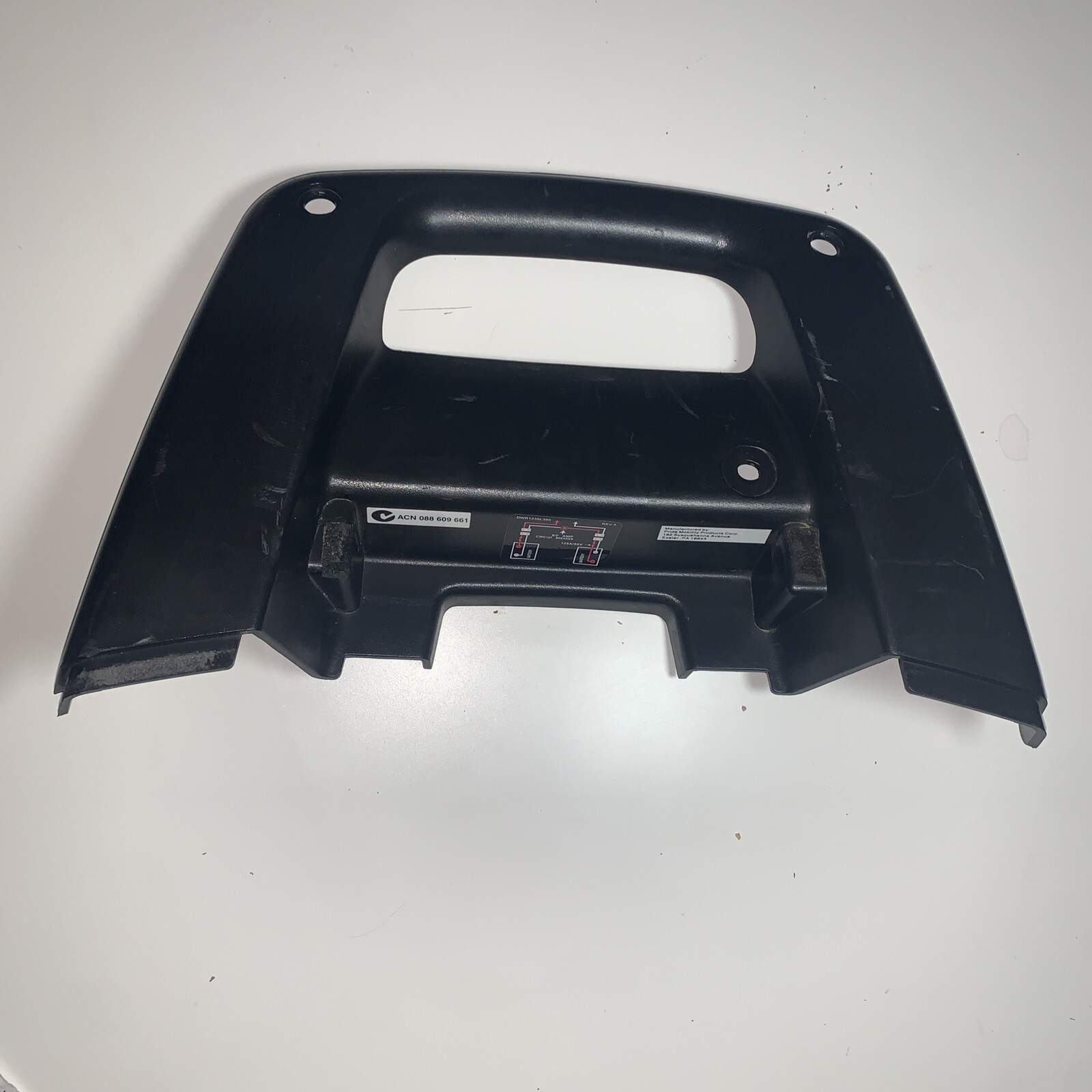 Rear Lifting Handle Plastic For Pride Mobility Scooter US265 DWR9763
