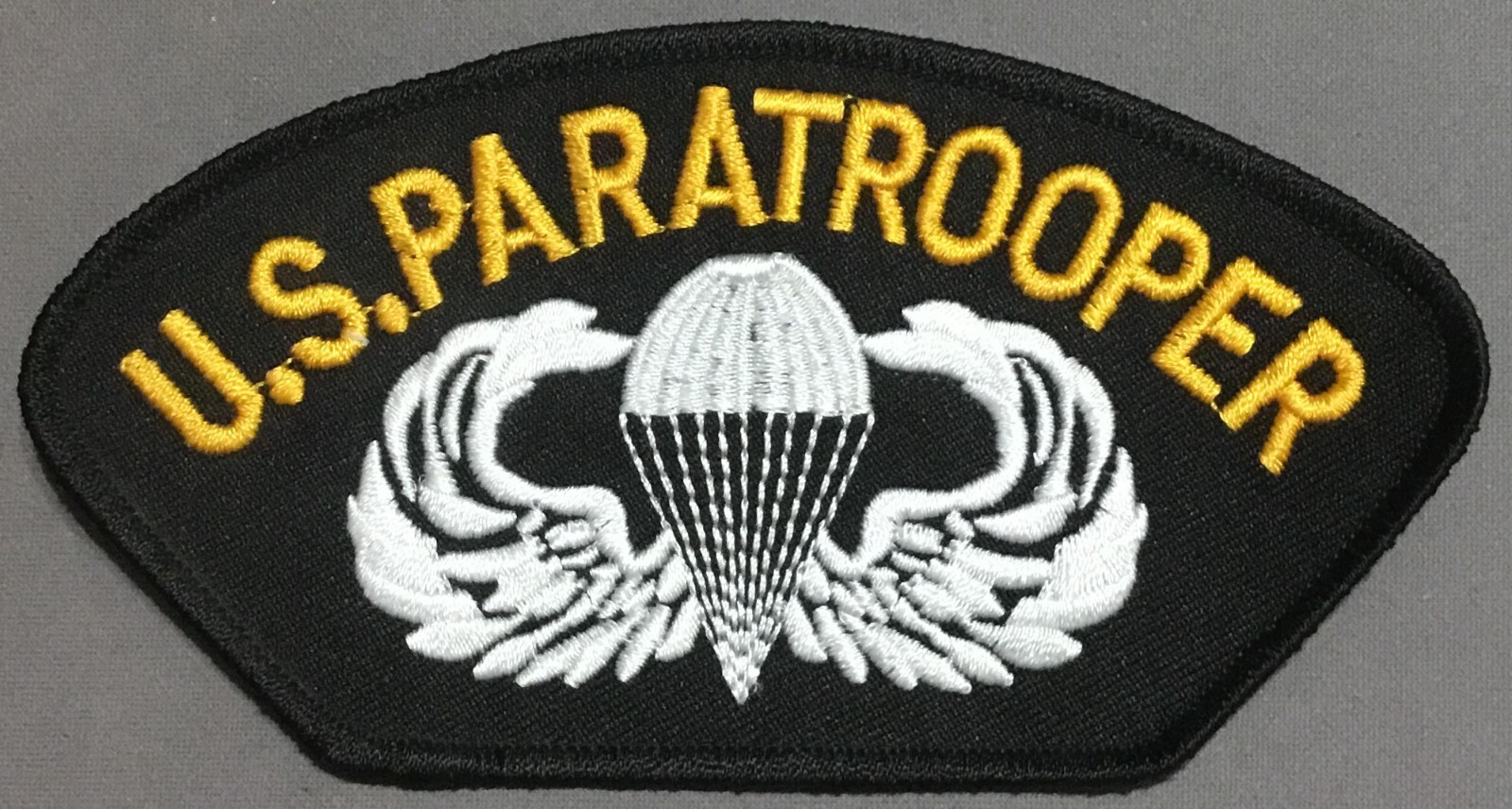U.S. PARATROOPER MILITARY VETERAN LICENSED IRON ON PATCH