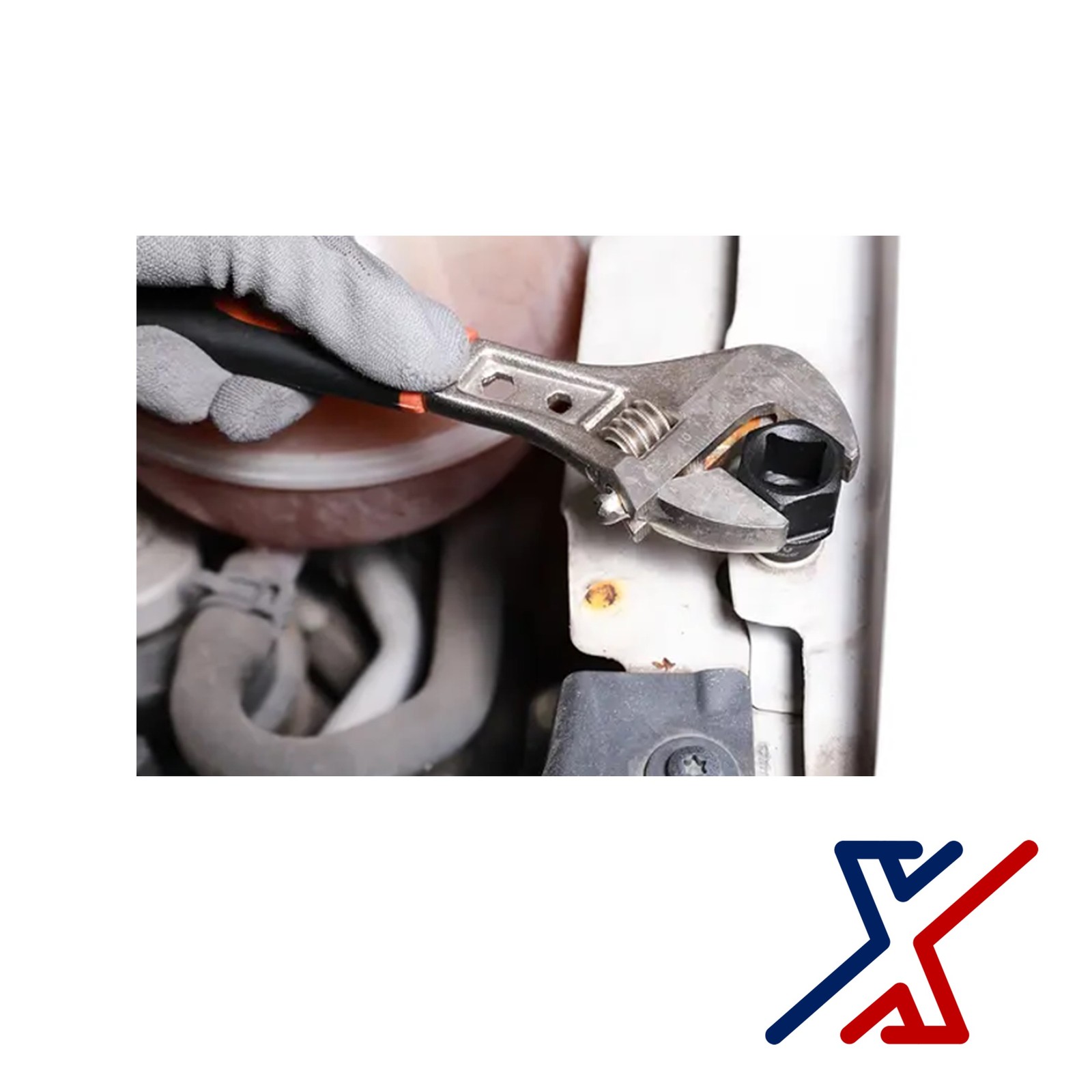 7mm. x 3/8" Drive Nano Socket / Stuby Socket by X1 Tools