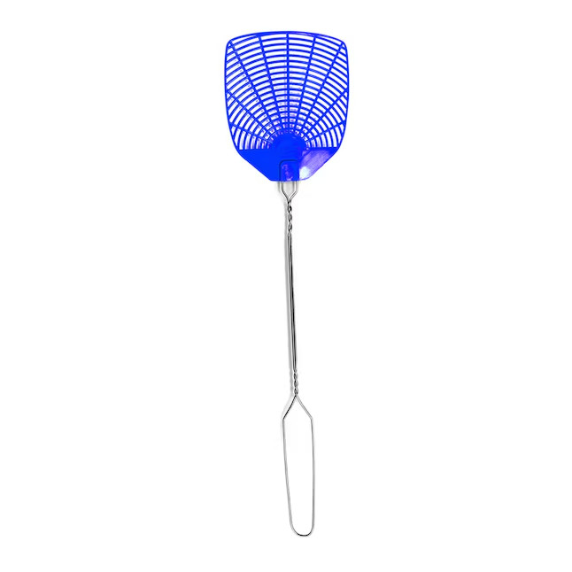 PIC Fly Swatter with Metal Handle (Colors May Very) 1 Pack Plastic Insect trap
