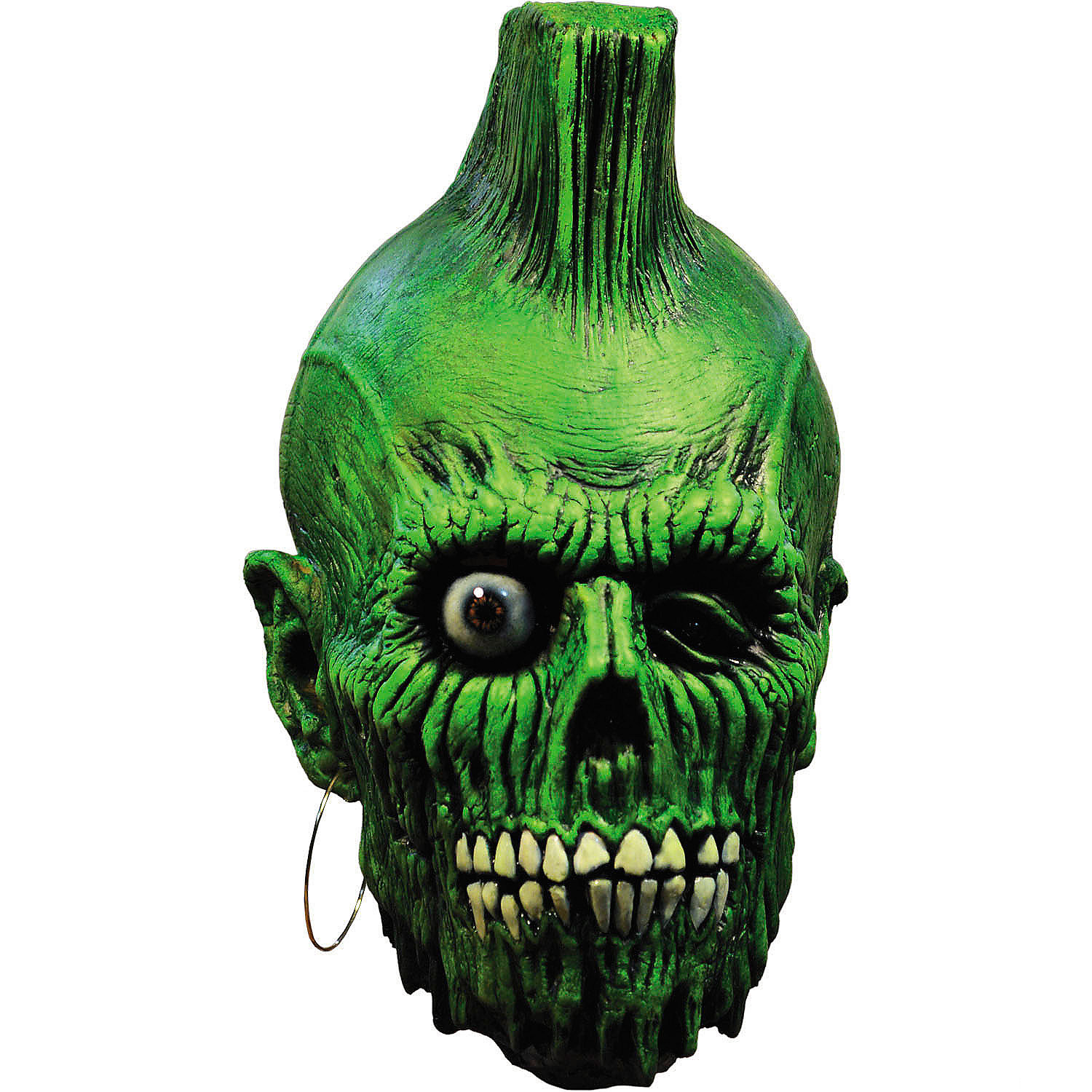Mohawk Zombie Mask - Trick Or Treat Studios