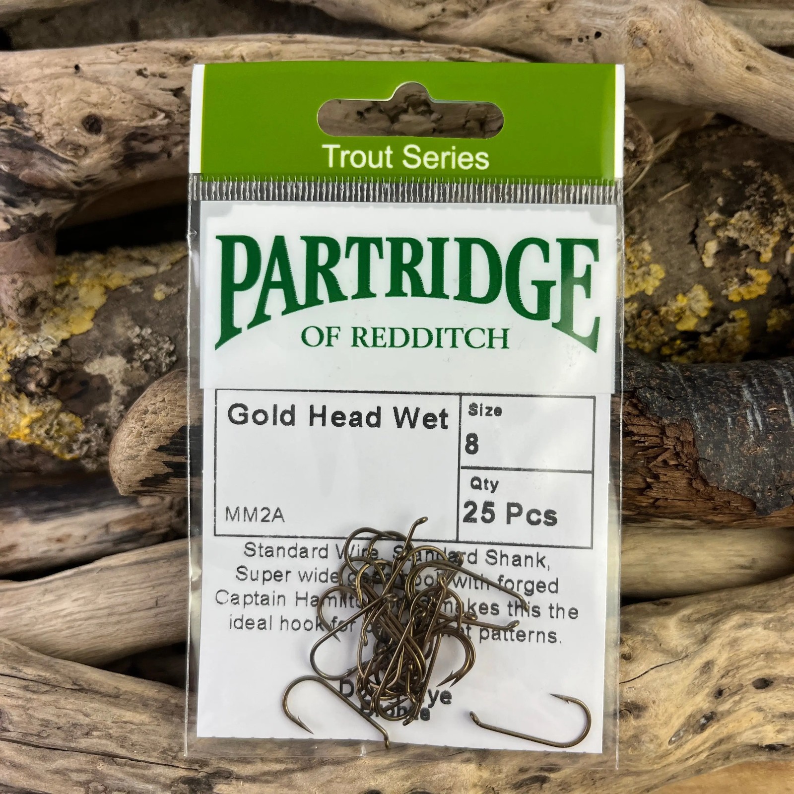 Partridge Heritage MM2A Bob Church Gold Head Wet Hook