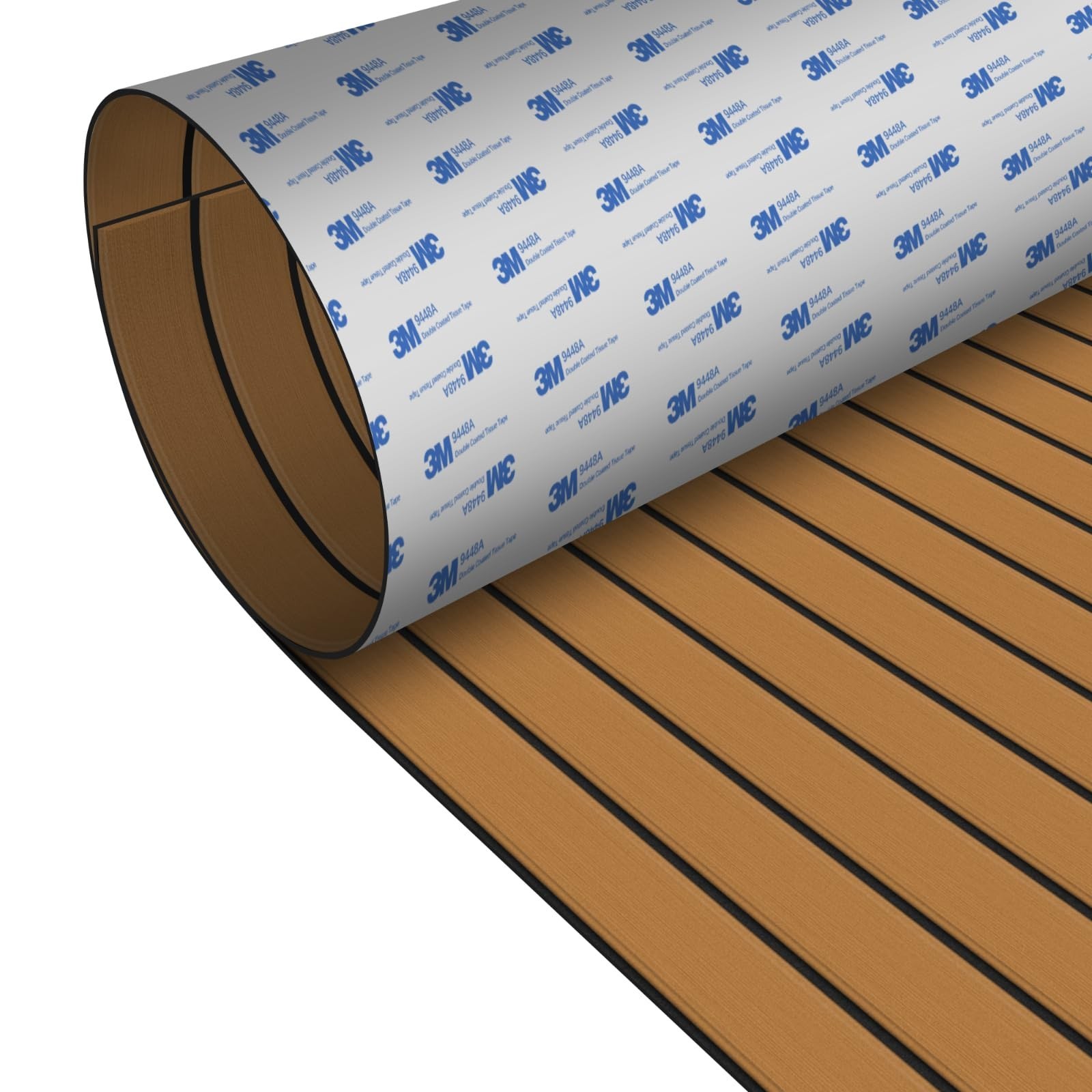 HZshark EVA Foam Boat Decking with 3M Adhesive Waterproof Non-Slip Marine Mat...