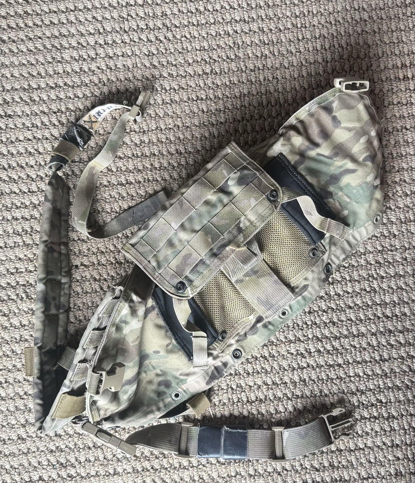 MULTICAM MOLLE Rhodesian Reconnaissance Vest V.2 SFLCS USGI Eagle Industries Rig