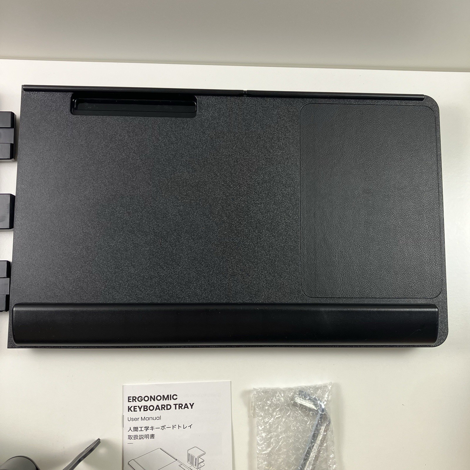 Klearlook Tilt & Height Adjustable Keyboard Tray - Under Desk & Above Desk