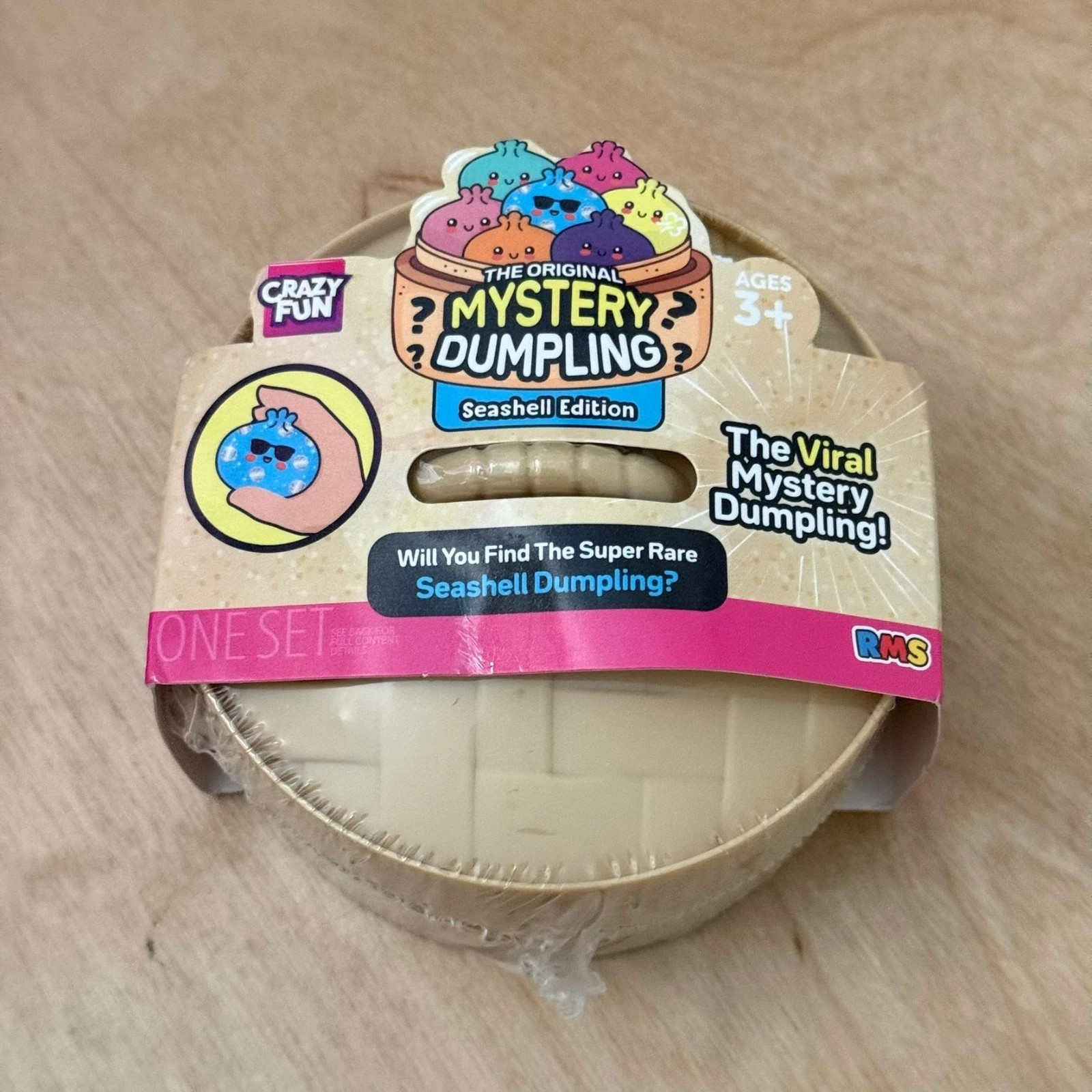 The Original Mystery Squishy Dumpling - Seashell Dumpling Edition - Viral RMS