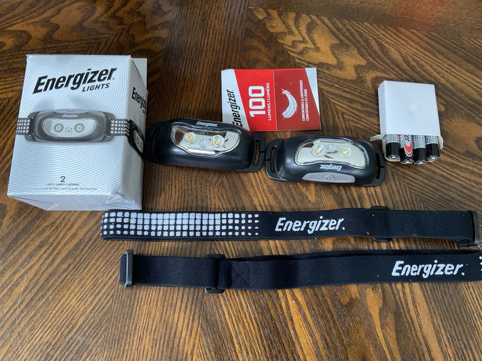 Energizer LED Headlamp (2-Pack), Bright Head Lamp