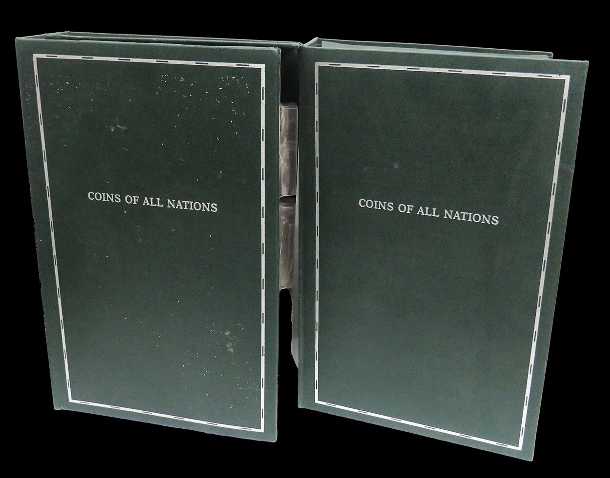 (116) COINS OF ALL NATIONS CACHE's IN 2 ORIGINAL PACKAGING