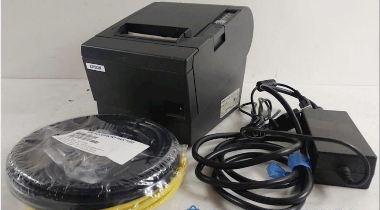 Epson TM-T88IIIP USB Interface ThermalReceipt Printer, Model: M129C