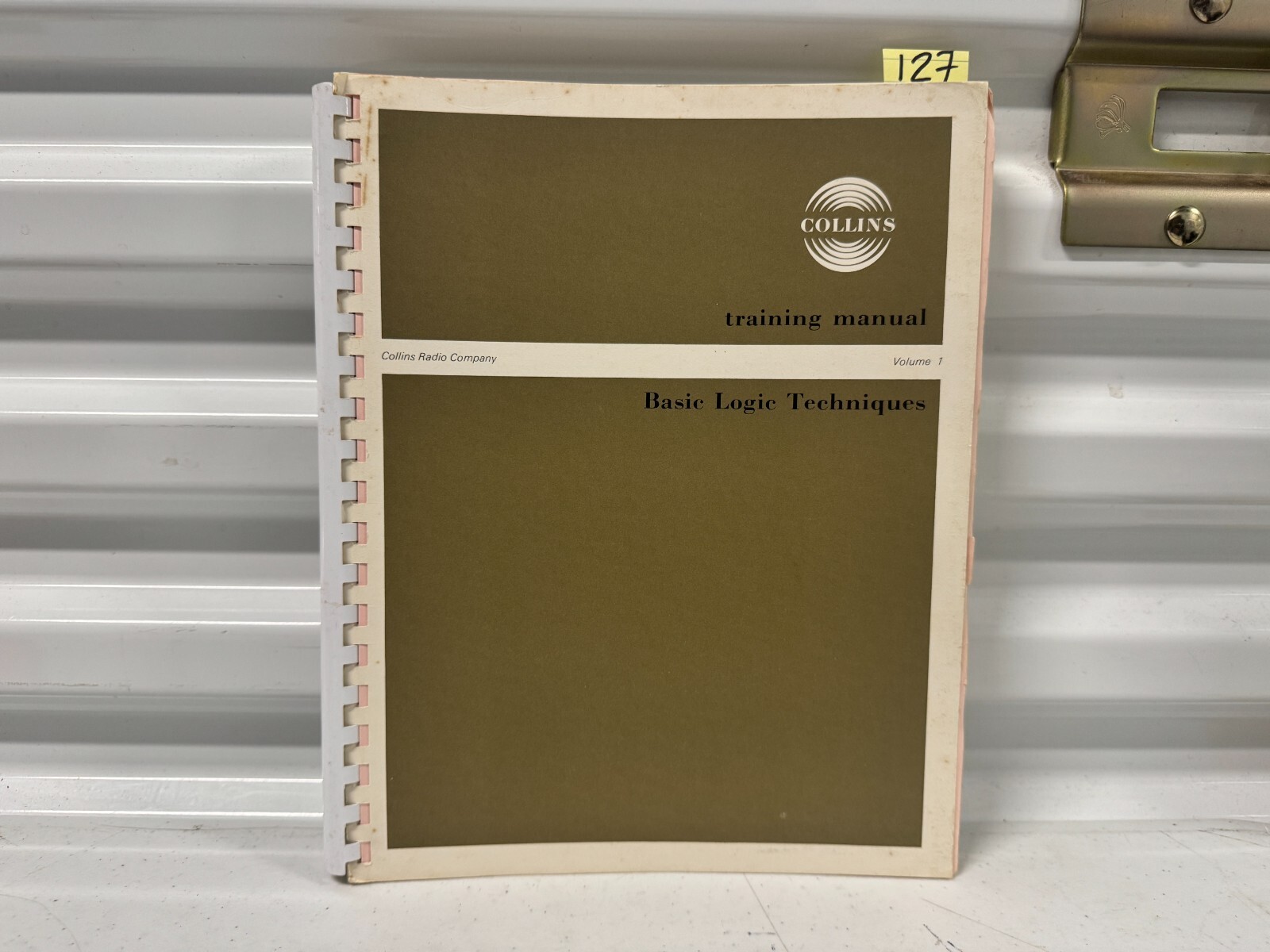 Collins Remote Heading & Basic Logic Techniques User Manual Book Original
