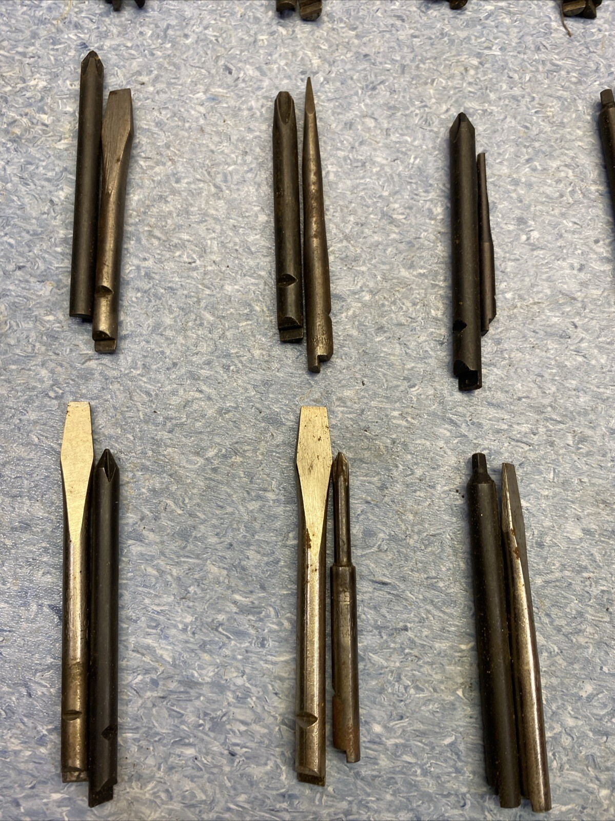 large lot 50 PUSH Screw Tips BITS VESSEL / YANKEE STANLEY tools