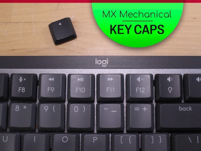 Logitech MX Keys Mechanical Key Cap REPLACEMENT Keyboard Part Only YR0082