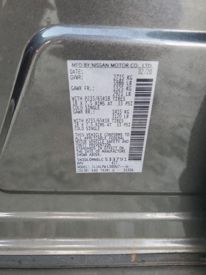 QX60 2020 Glove Box 4941932