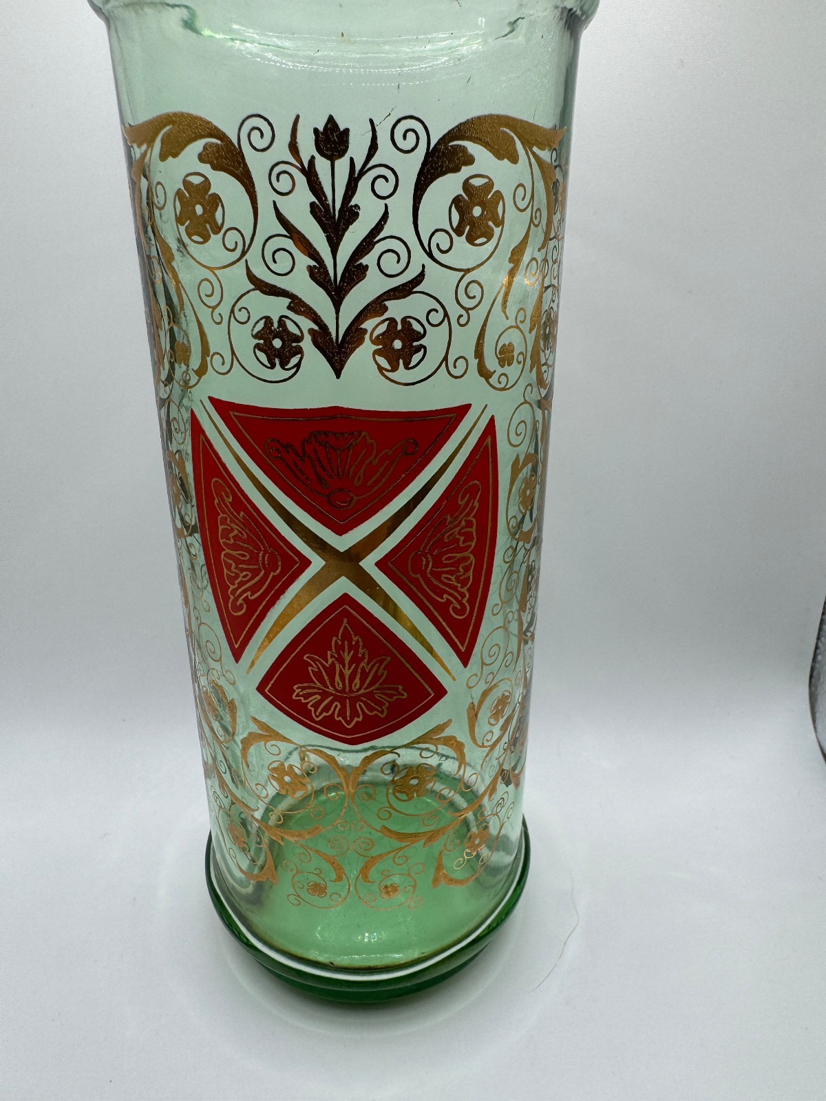 Vintage ‘Old Fitzgerald ‘ Kentucky Bourbon Whiskey BOTTLE DECANTER ~ Empty