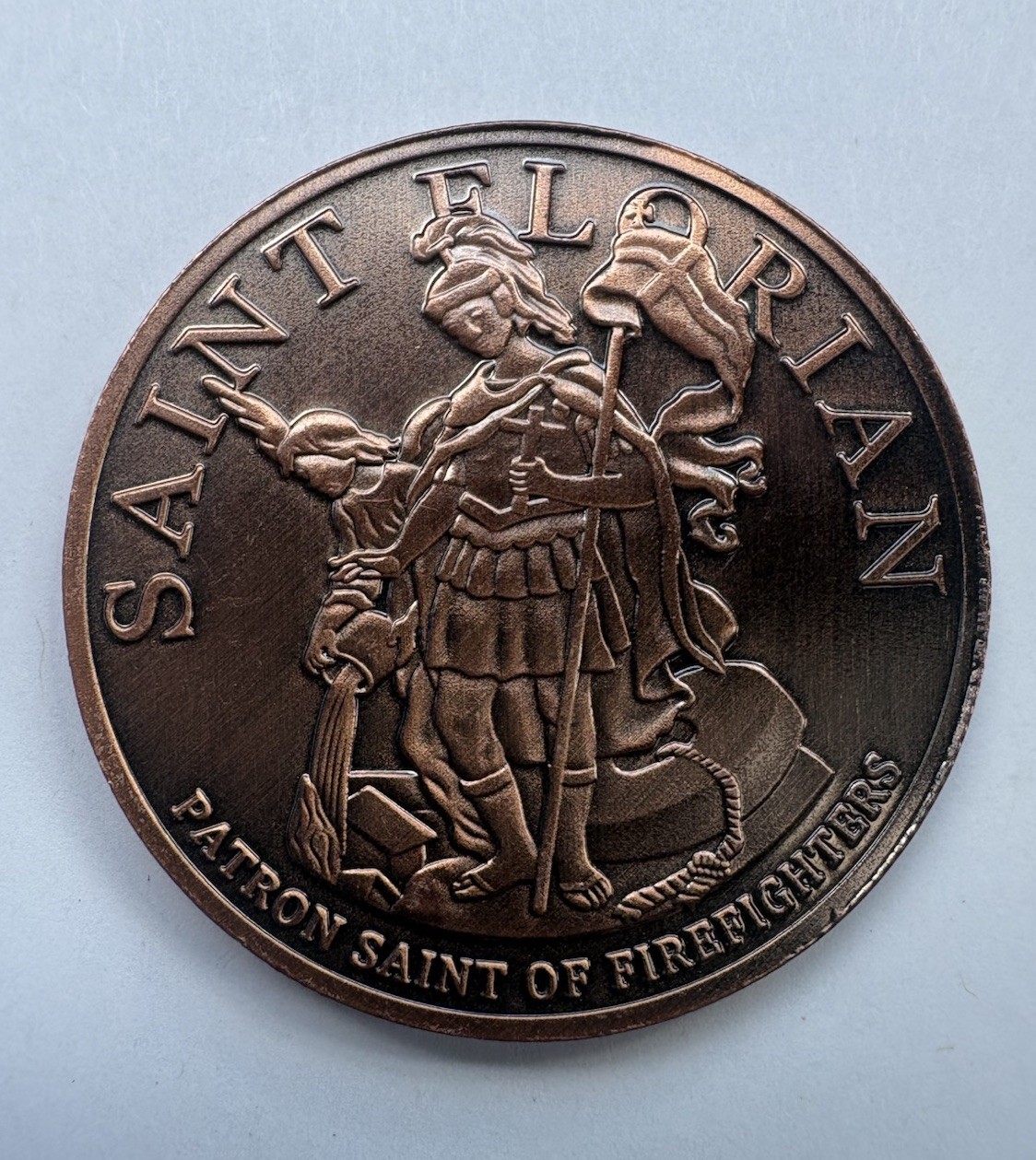 Frankfort Kentucky Fire EMS Challenge Coin
