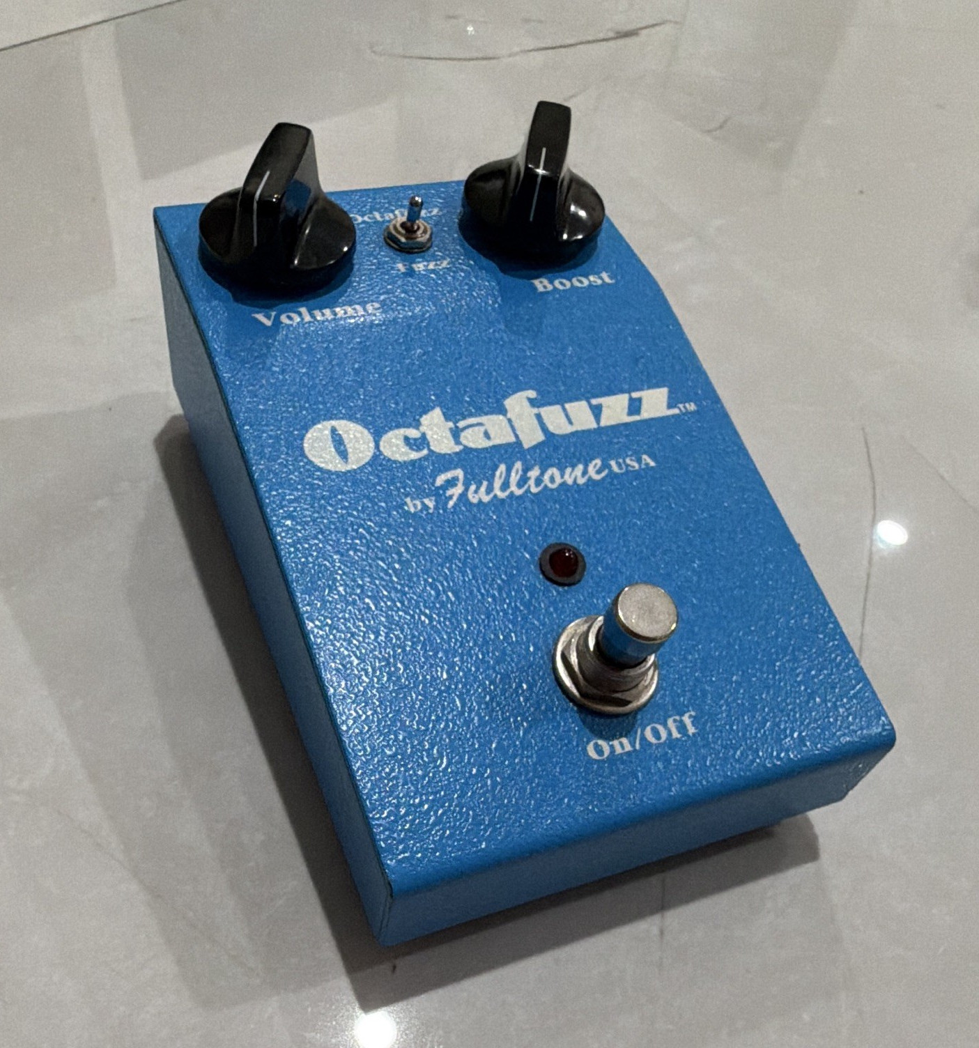 Fulltone Octafuzz Analog Fuzz Pedal for Electric Guitar, Blue