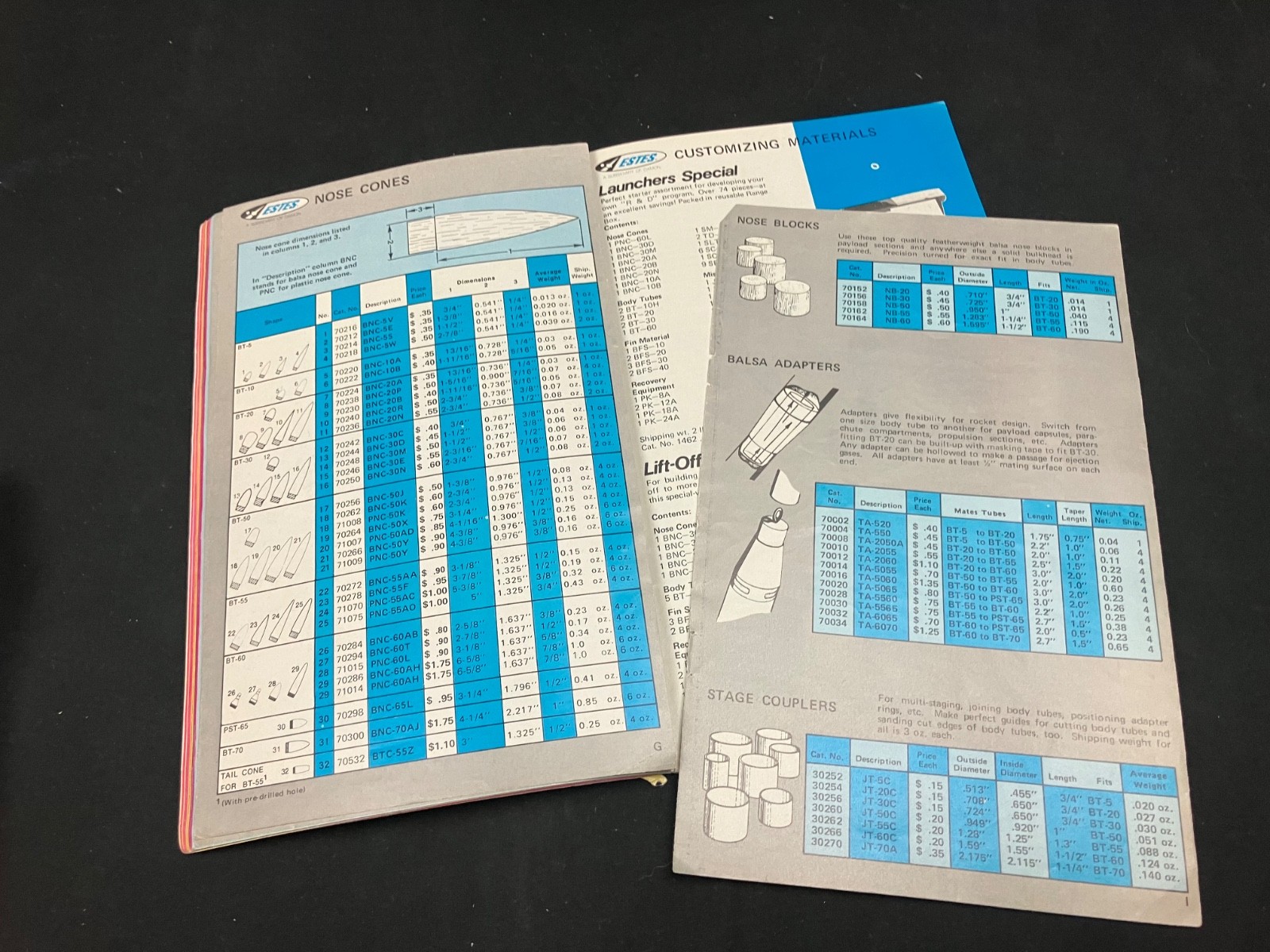Estes 1975 Model Rocket Catalog - Extremely Rare