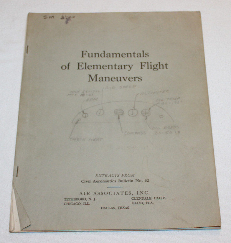 VTG Fundamentals of Elementary Flight Maneuvers extracts from Bulletin #32