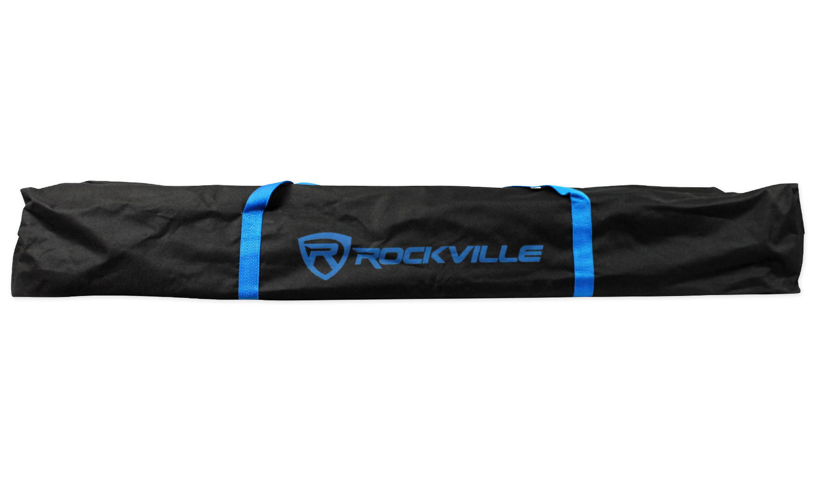 (3) Pairs Rockville Tripod DJ PA Speaker Stands+Carrying Cases - 6 Stands Total