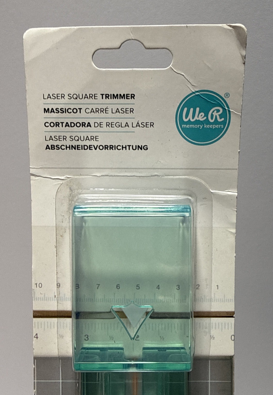 We R Memory Keepers Laser Square Trimmer Guide & Blades 660509 by American Craft
