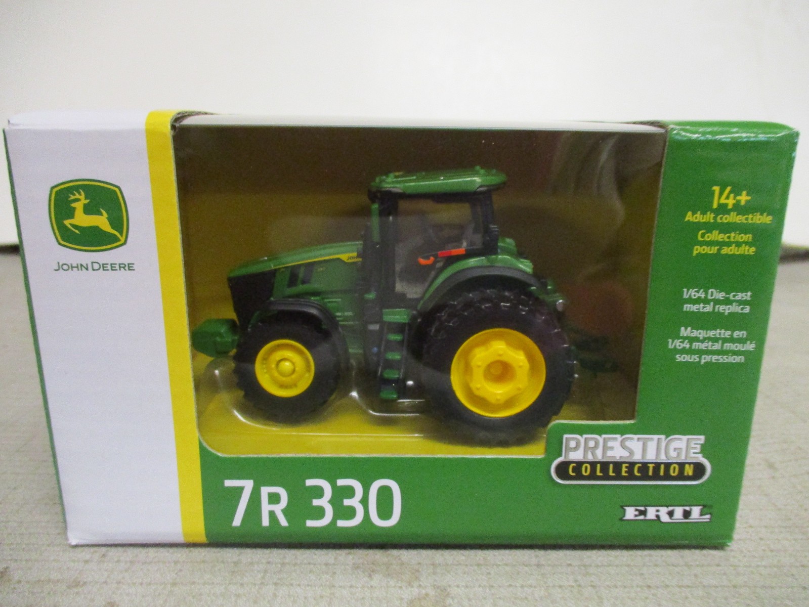 2024 John Deere Model 7R 330 Toy Tractor "Prestige Collection" 1/64 Scale, NIB