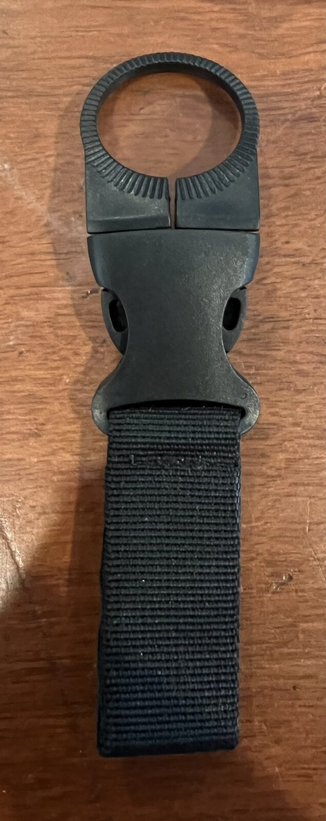 Belt Clip Attachment Water Bottle Carrier with Quick Release Buckle Black -A0070