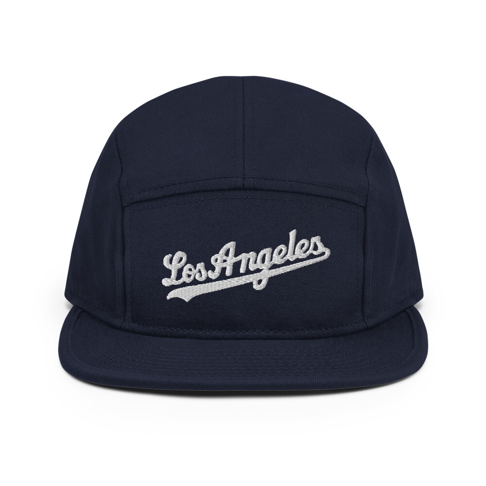 Los Angeles Dodgers Vintage Embroidered 5 Panel Camper Cap Baseball Hat