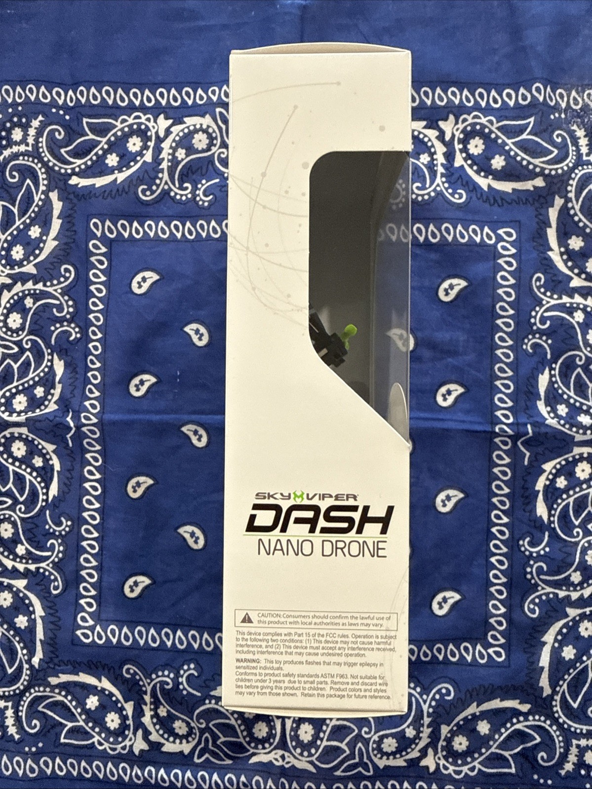 NIB Sky Viper DASH Nano Drone Indoor Flying Auto Hover / Launch & Land