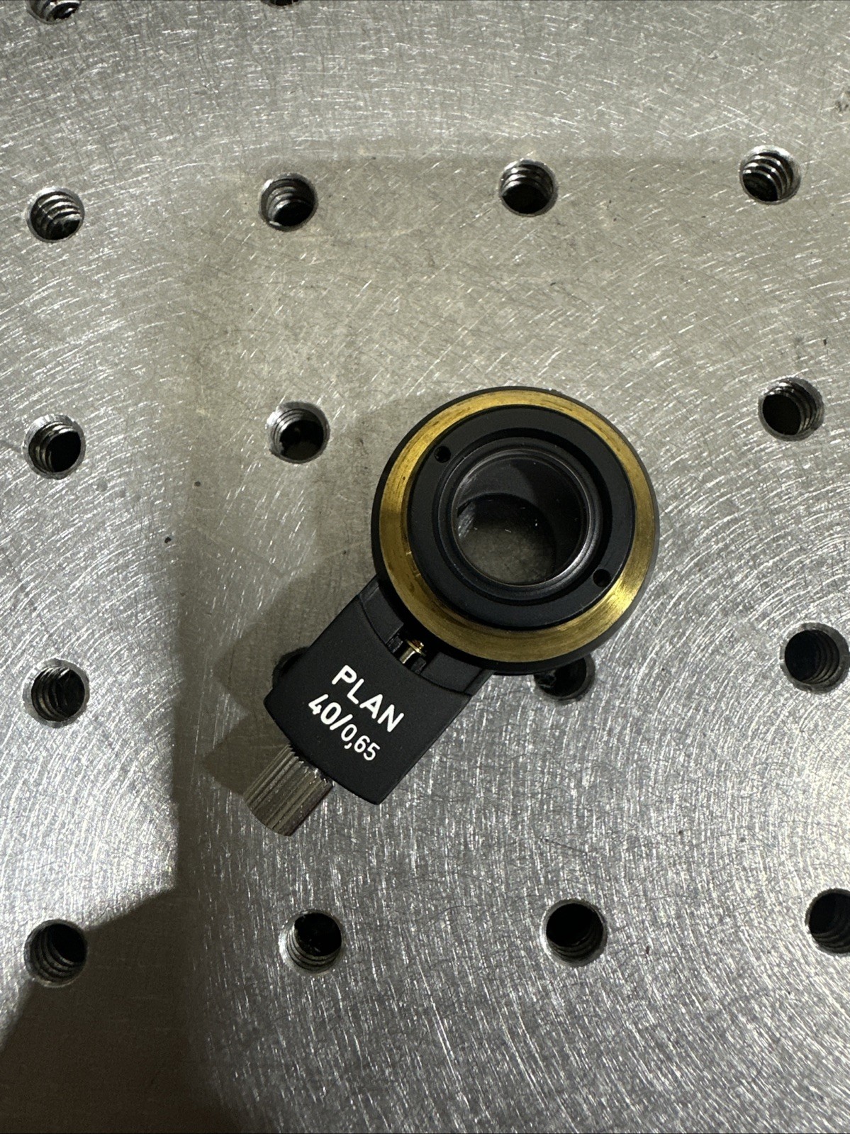 Zeiss microscope DIC prism slider Plan 40/0,65