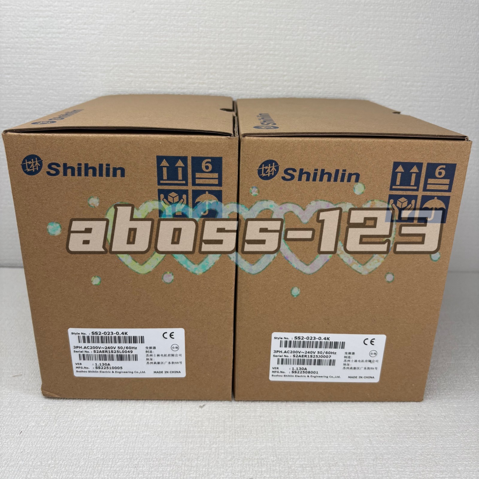 Shihlin SS2-023-0.4K variable frequency drive#1pcs New In Box