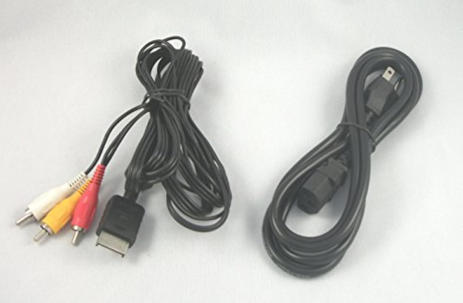 Fat PS3 PlayStation 3 Hookup Connection Power Cord Composite AV Cable 9Z