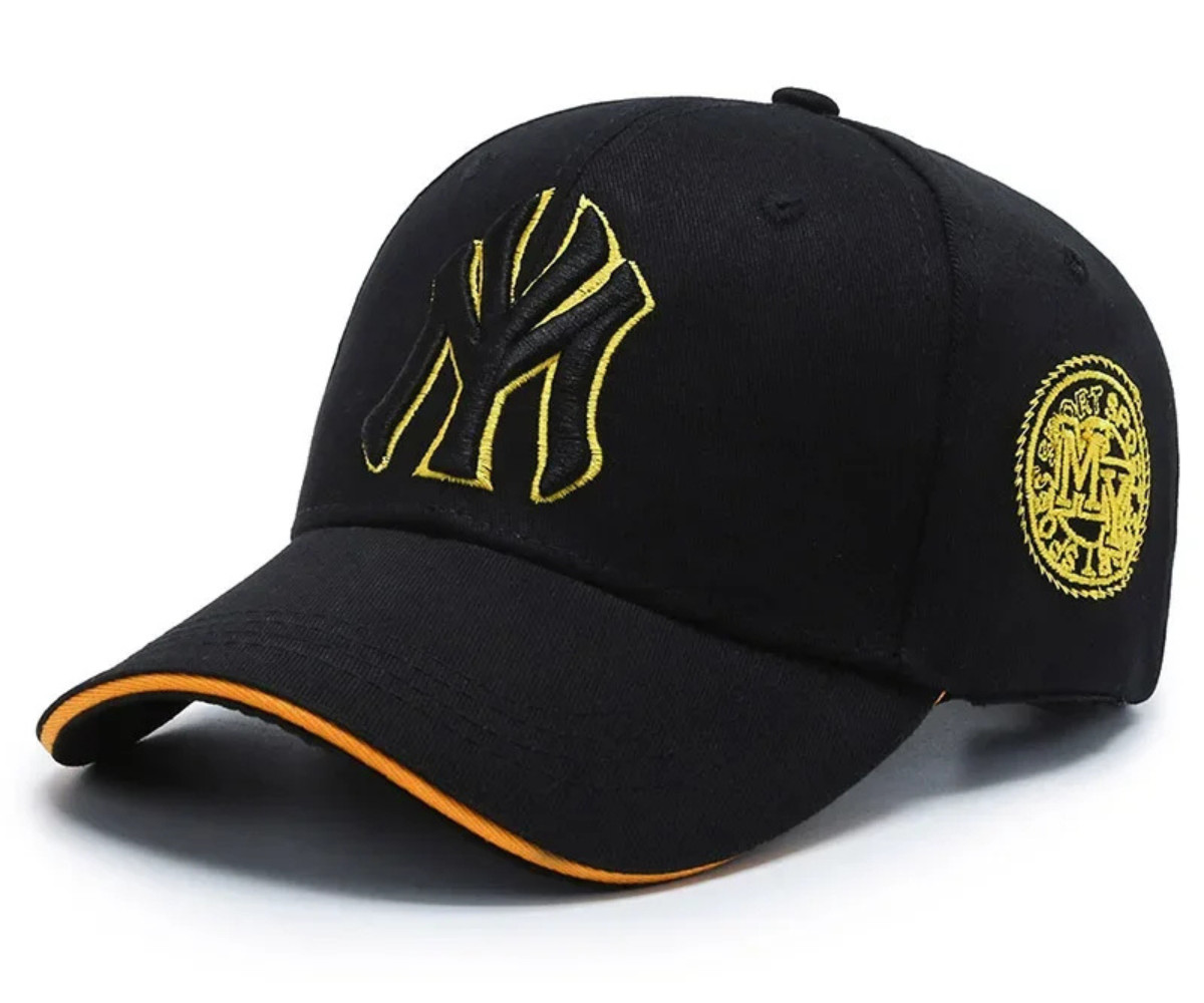 Unisex Baseball Cap Adjustable Embroidered Letter Snapback Hat Outdoor Casual