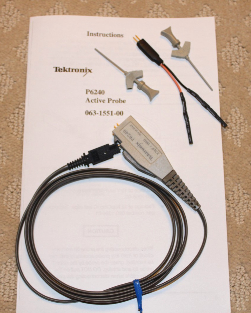 Tektronix P6240 Active Probe 800 MHz 75 Ohm  for TLS 216