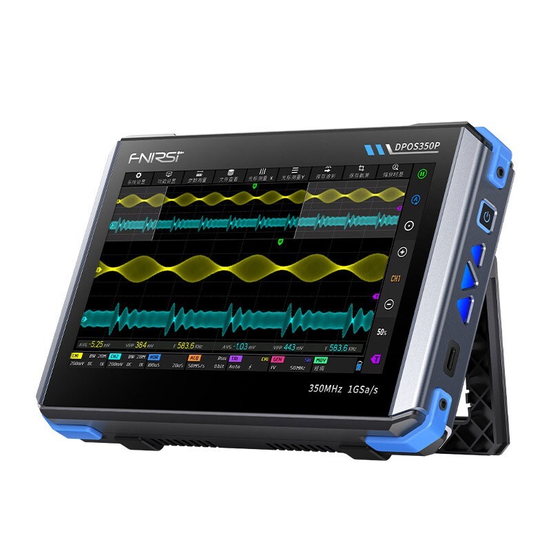 FNIRSI DPOS350P 4-in-1 350MHz Oscilloscope Signal Generator Spectrum Analyzer