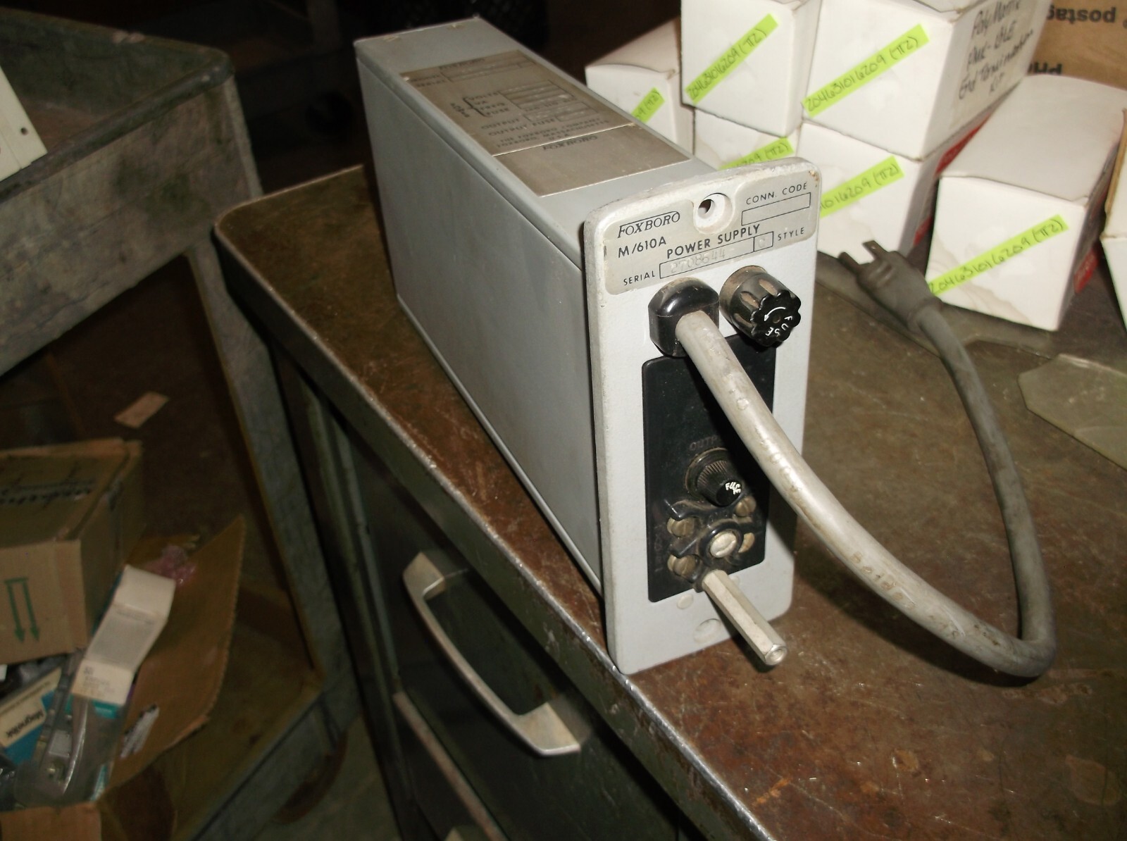 FOXBORO 610AT-OH M/610A POWER SUPPLY (NN4)